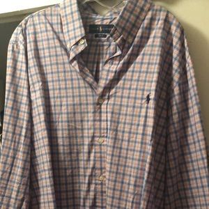 Long sleeve Polo Button Up